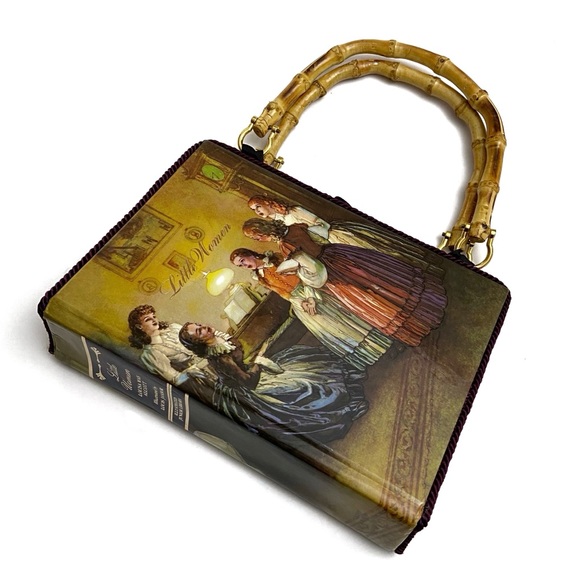Handmade Handbags - Little Women Louisa May Book Handbag Purse